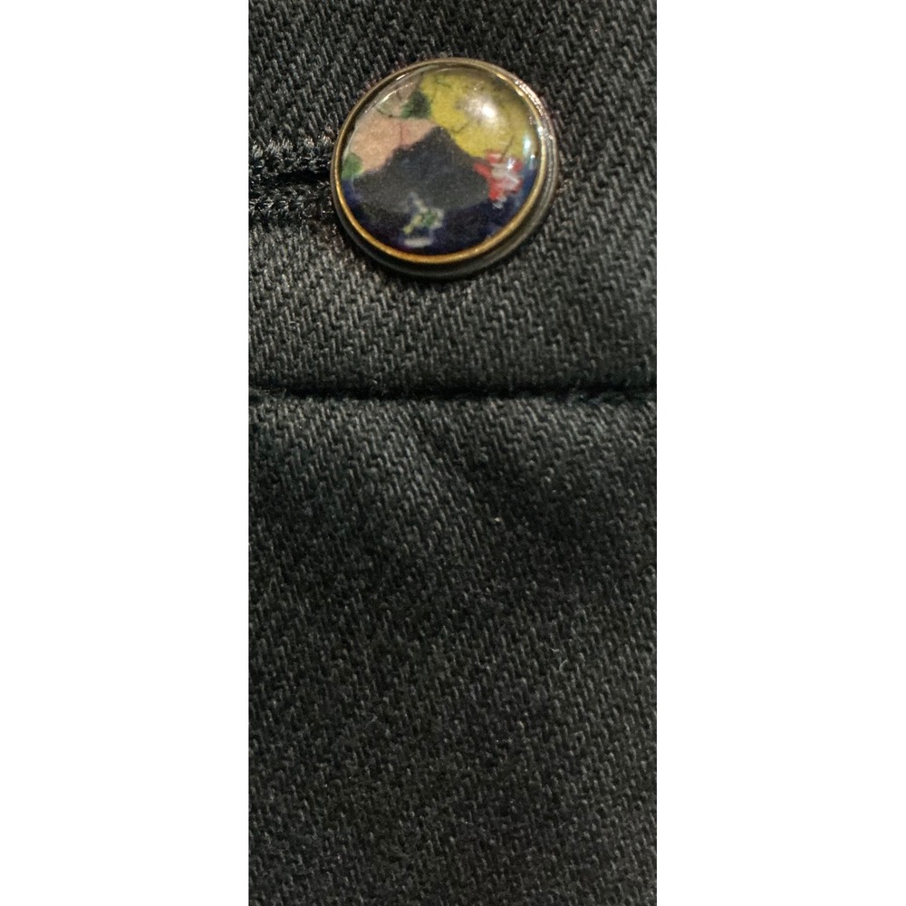 Issey Miyake Vintage 90s Y2K Avant Garde Asymmetrical Skirt Black Grey M 6 / 8 - Picture 3 of 4